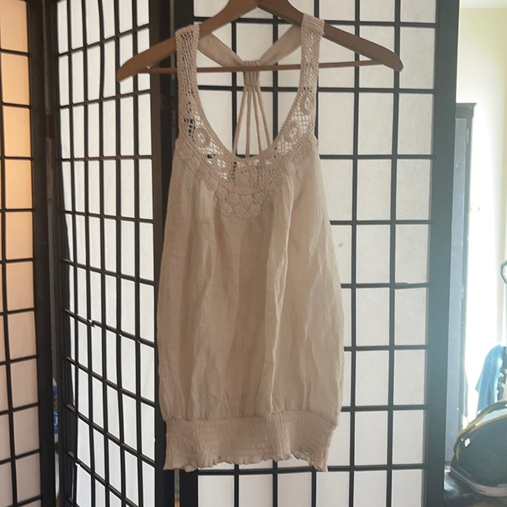 Boho Crochet Tank